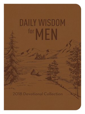 cover image of Daily Wisdom for Men 2018 Devotional Collection